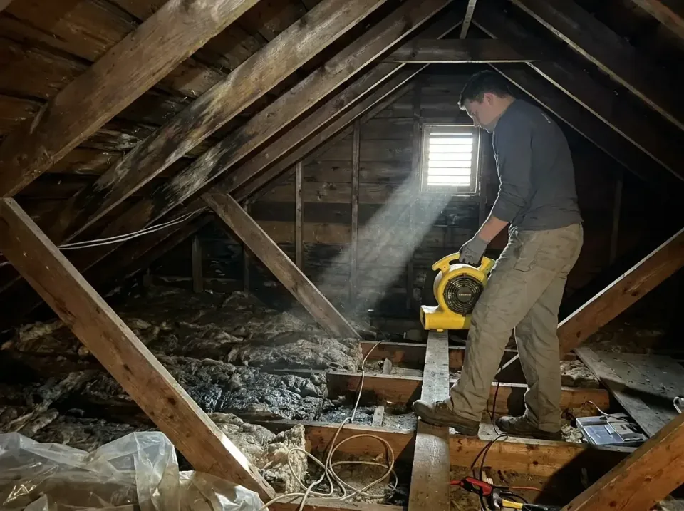 attic-water-damage-drying-proc-007 — frequently asked questions, Emergency Water Extraction & 24/7 Flood Response in Brewton…